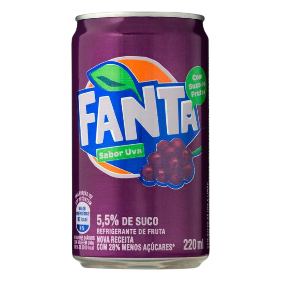 Refrigerante fanta uva