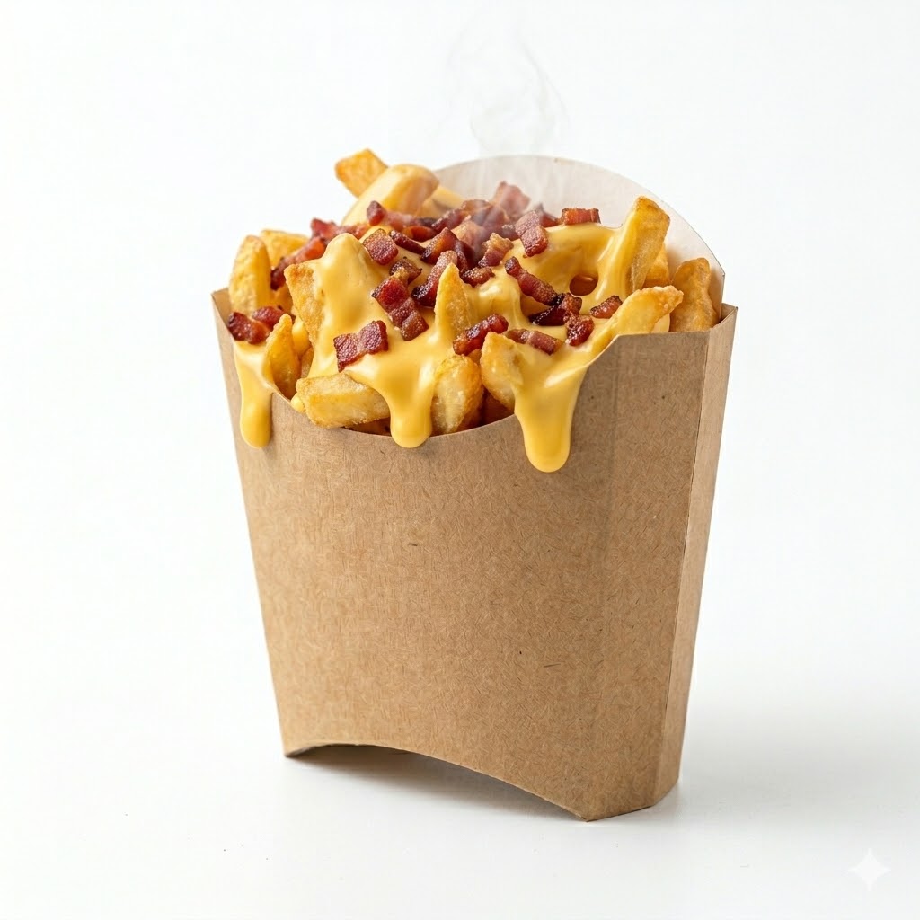 Batata Suprema (Com Cheddar e Bacon)